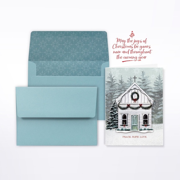 *BRAND NEW Winter Church Boxed Cards - Picture 2 of 4